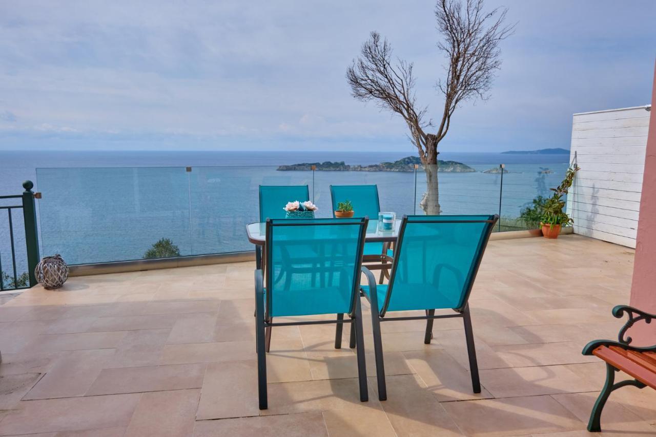 Villa Meli Afionas Corfu Ngoại thất bức ảnh