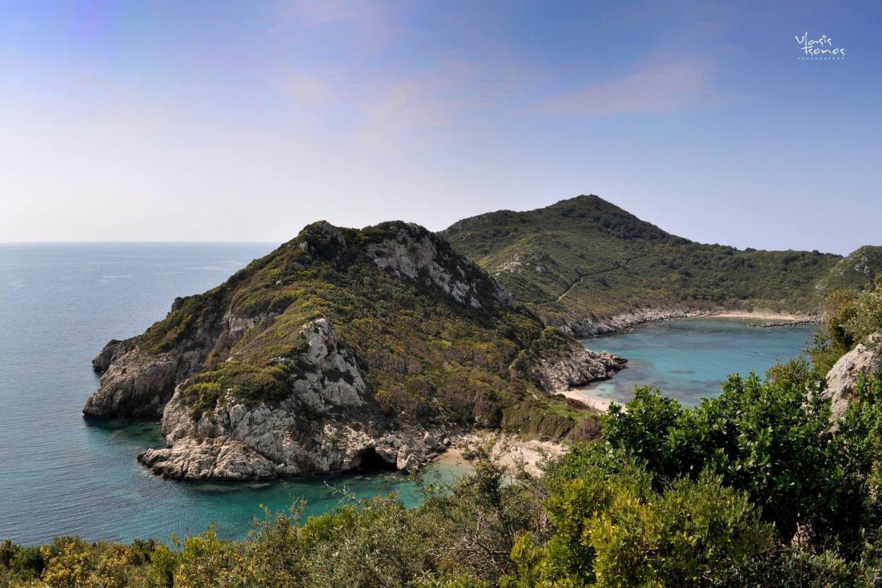 Villa Meli Afionas Corfu Ngoại thất bức ảnh